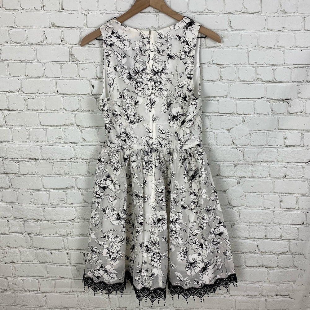 NWT Anthropologie Everleigh Floral Crochet Dress - Picture 5 of 9